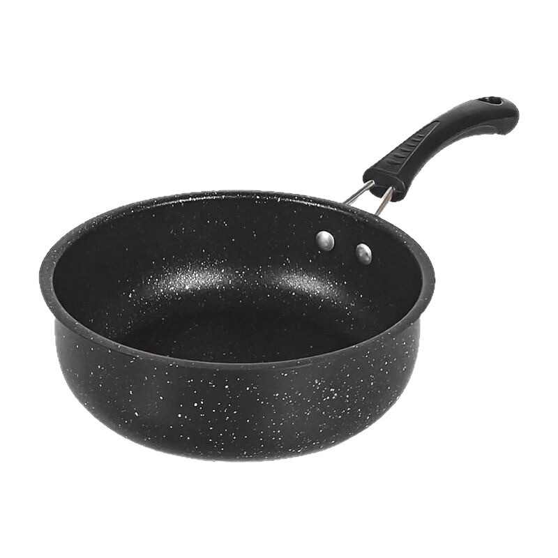 麦饭石不粘锅家用煎蛋平底锅燃气灶小铁锅煎锅不粘锅早餐锅煎蛋锅|undefined