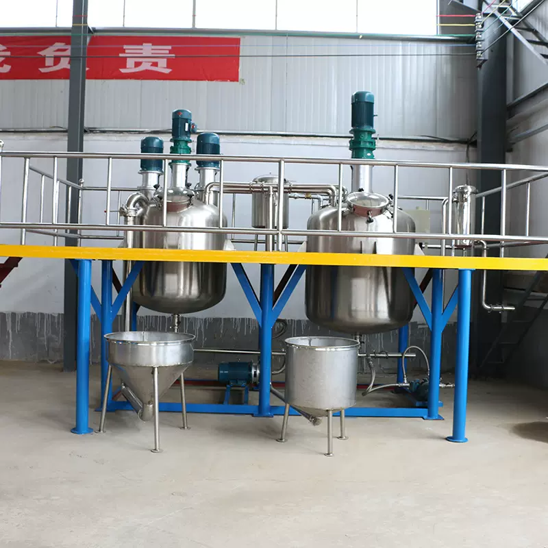工厂OEM定制水包水水包砂造粒机多彩涂料成套设备一体化涂料产线
