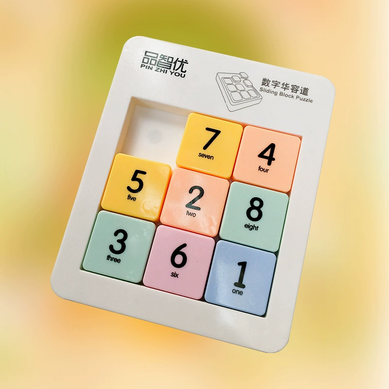 Amusing digital Fifteen game, brainteaser for elementary school students for competitions, magnetic toy, Huarun, wholesale