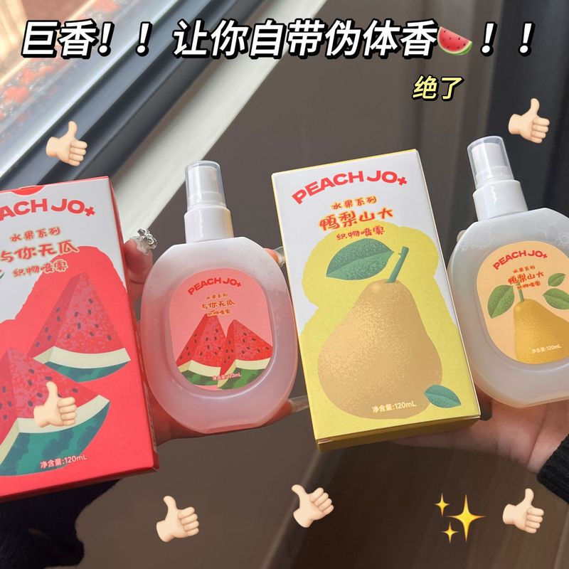 Peach jo桃は果物の梨の桃のブドウの香りの服を作ります。|undefined