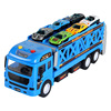 Metal transformer, subway, foldable truck, storage system, toy, car, early education, wholesale