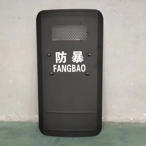 Aluminum alloy shield, metal anti-attack shield, military green, campus anti-explosion, security guard handheld, knife-resistant, edge-bounded, security equipment