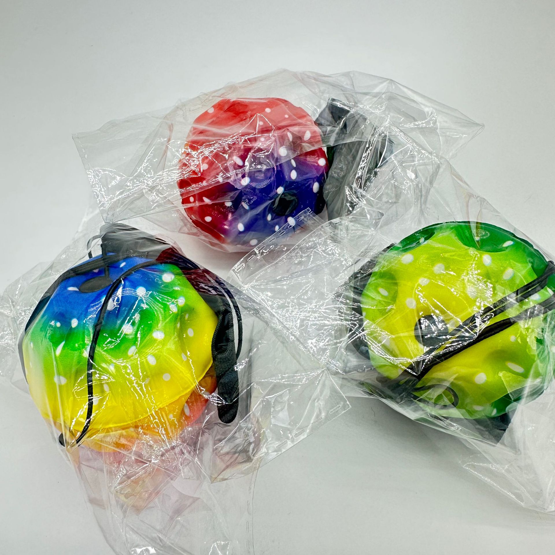 손목 스트랩 홀 볼 6.3CM [눈부신 색상의 랜덤 버클]