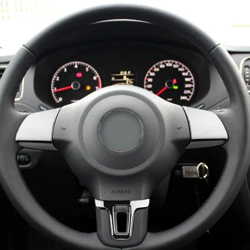 Подходит для рулевого колеса Volkswagen Golf и Polo 09-14 — декоративные наклейки