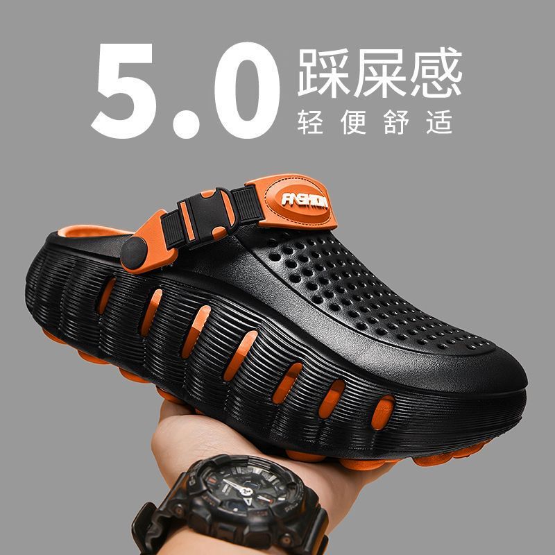 Men's Lightweight Quick-Dry Outdoor Beach Driving Versatile Ultra-Thick Height-Increasing Sandals with a Stepping-On-Clouds Feel Men's Lightweight Quick-Dry Outdoor Beach Driving Versatile Ultra-Thick Height-Increasing Sandals with a Stepping-On-Clouds Feel