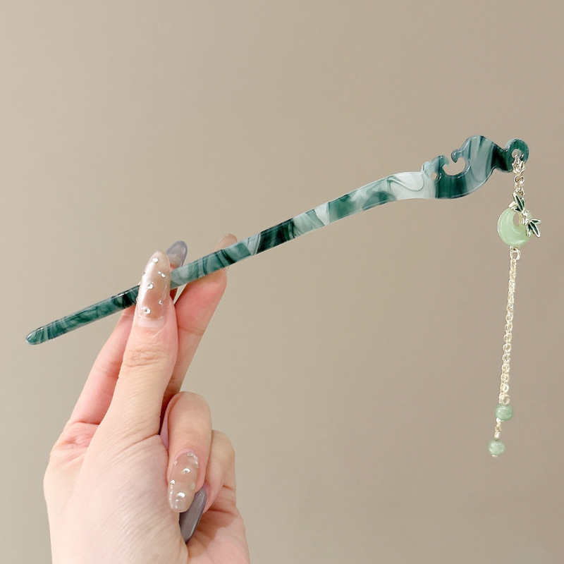 Nuevo estilo chino antiguo pinzas de cabello para mujeres nuevo estilo de estilo nacional de alto nivel pinzas de cabello