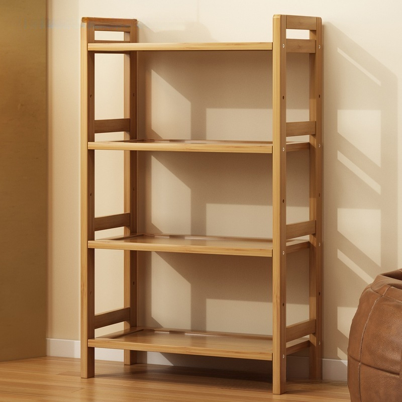 Storage Rack Multi-Layer Storage Rack Kitchen Multi-Functional Condiment Shelf Small Bamboo Bookshelf Balcony Wall Storage Storage Rack Multi-Layer Storage Rack Kitchen Multi-Functional Condiment Shelf Small Bamboo Bookshelf Balcony Wall Storage