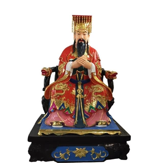 树脂五岳大帝神像 玻璃钢中天北极紫微大帝佛像图片