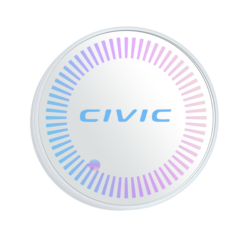 Aplicable a la ventana triangular de Civic luz de atmósfera inductiva inteligente montada en automóviles lámpara decorativa de color deslizante LED luz de atmósfera modificada