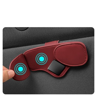 Car Glasses Clip/Bill Clip — Bill Card Coin ID Holder