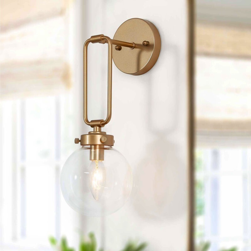 Cross-Border Wayfair Amazon Staircase Corridor Wall Bedroom Wall Lamp Modern Dining Room Spherical Minimalist Metal Lamp Cross-Border Wayfair Amazon Staircase Corridor Wall Bedroom Wall Lamp Modern Dining Room Spherical Minimalist Metal Lamp