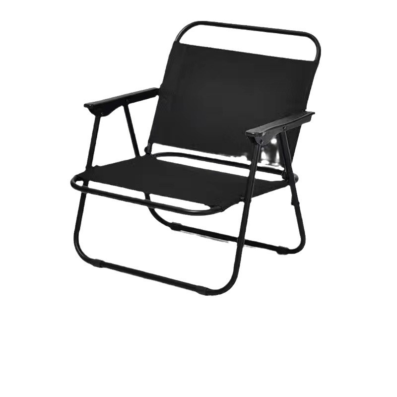 Silla de acero al carbono plegable silla de acampamiento de playa silla de acampamiento de balcón silla de acampamiento de ocio ligera