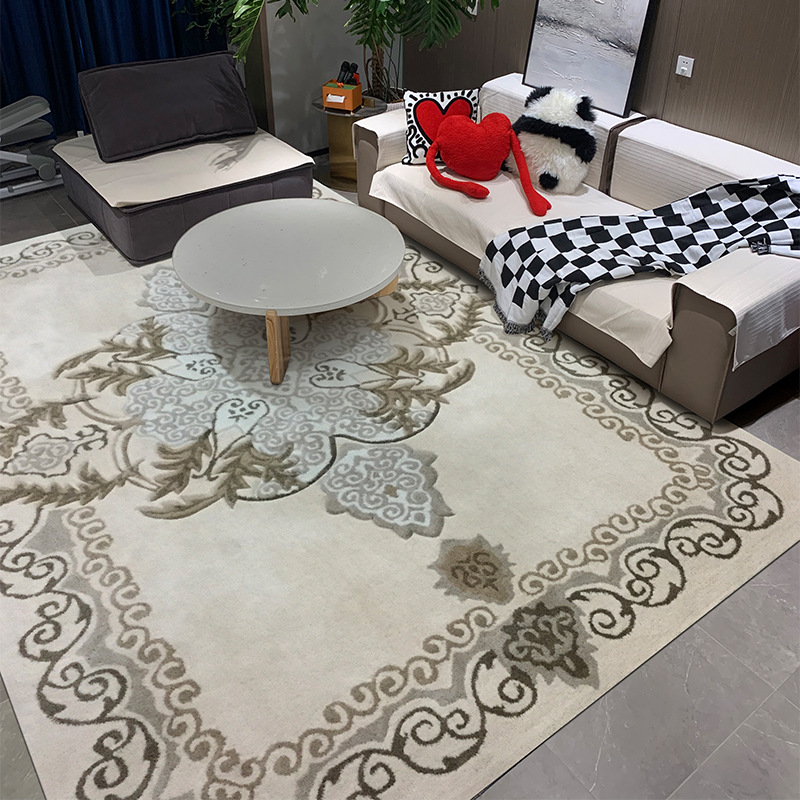 Fábrica de alfombra de sala de estar, alfombra de sofá, alfombra de té, alfombra de dormitorio, alfombra de espesor, alfombra resistente a la suciedad, fácil de cuidar, personalizada