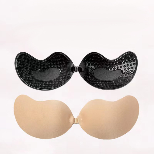 Silicone breast patch mango cup non-slip push-up breathable silicone sling wedding dress reusable anti-bump breast patch