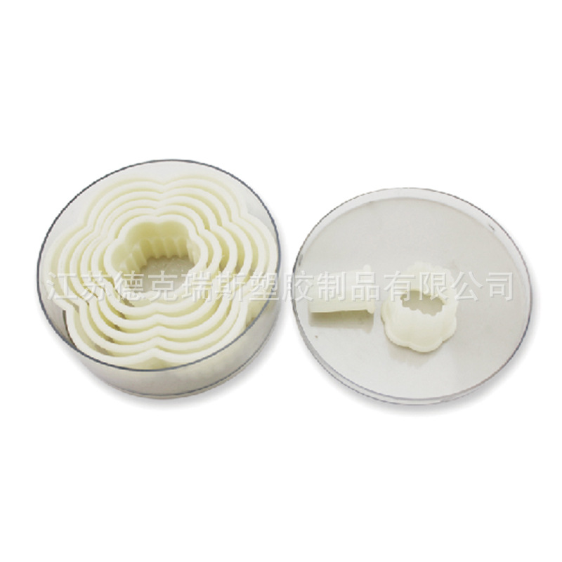 Venta caliente transfronteriza lote mixto material de pc de nailon molde de corte vegetal fruta molde de corte de nailon juego de molde de pastel para hornear