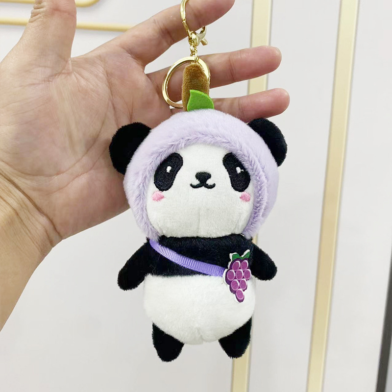 Colgante de felpa sanliou yugui perro llavero accesorios muñeca coolomi muñeca regalo juguete