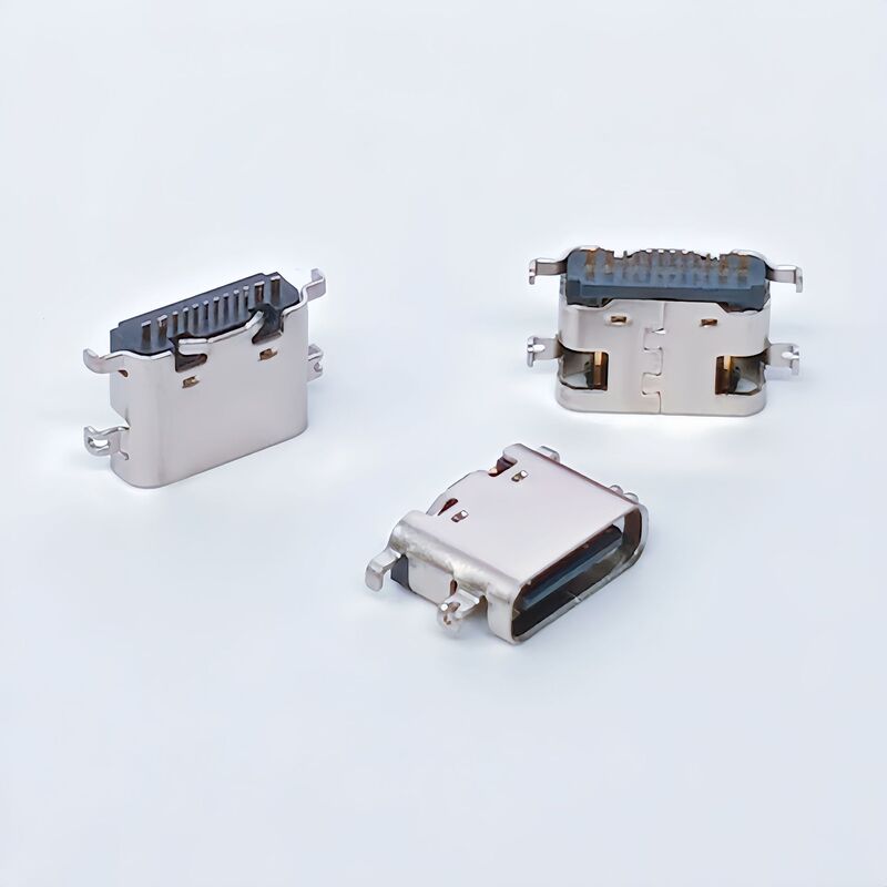 タイプ C メスソケット 16p シンクプレート 4 ピンプラグイン SMT パッチメスソケット TYPE-C 急速充電メスソケット工場直販|undefined