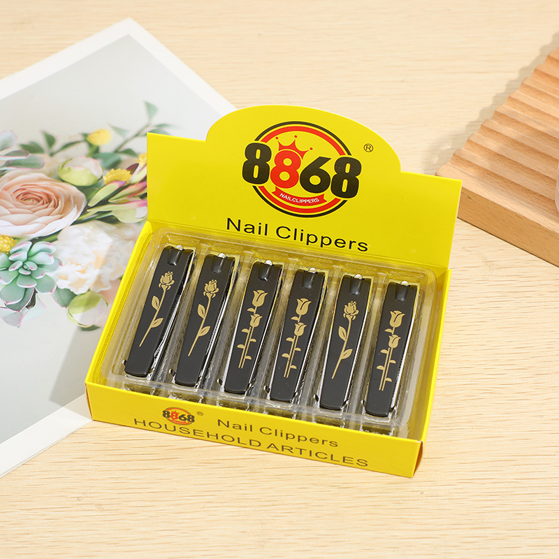 순수한 검은 꽃 6 팩