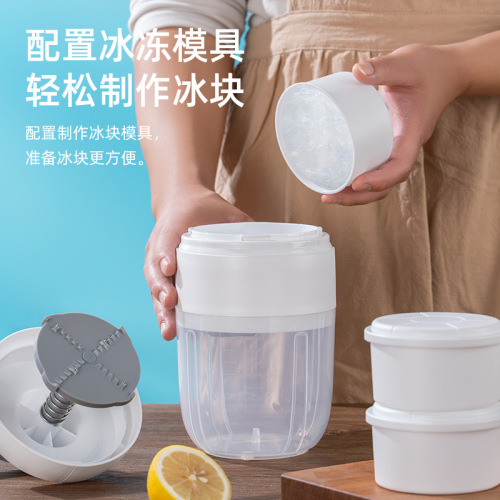 Ice Shaver Home Small Manual Ice Shaving Gadget, Street Stall Hand-Cranked Mellow Ice Snow Machine, Breaking Ice Pebbles Ice Shredder