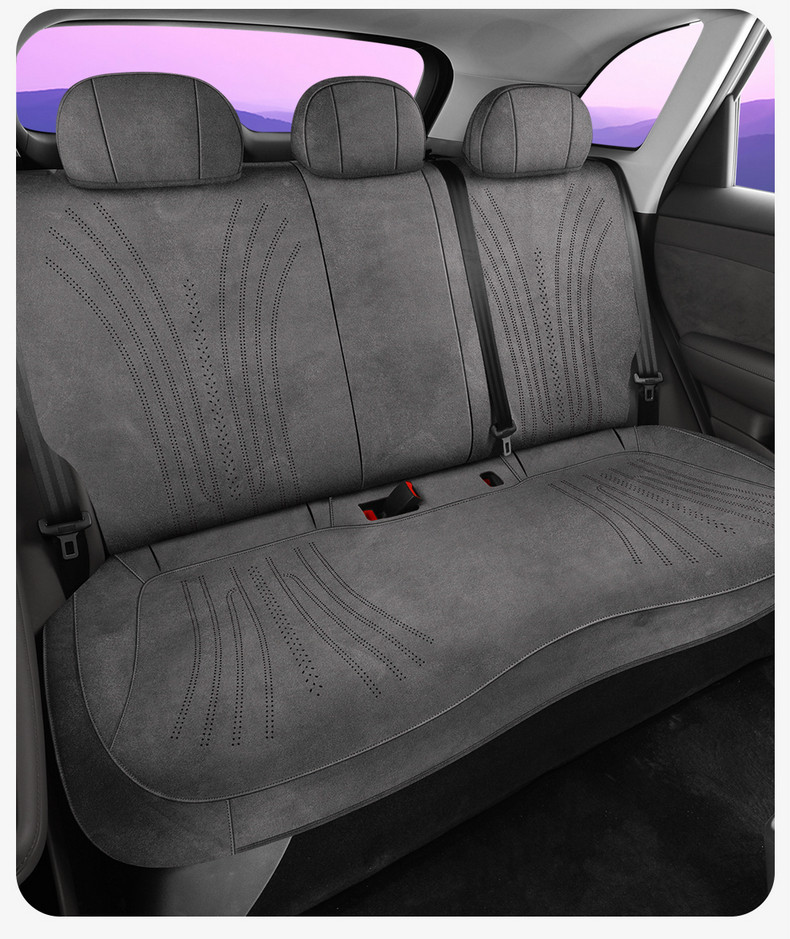 Shangjie H5 Exclusive Full-Cover Suede Saddle Pad Car Seat Cover, Universal for All Seasons, Shangjie Rams Seat Cover Modification