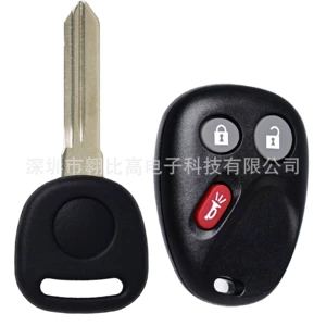 Chevrolet Cadillac universal 3 düyməli avtomobil açarı LHJ011 B102P