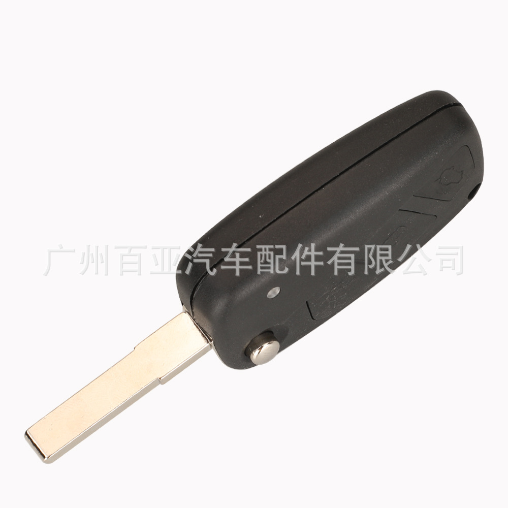 Suitable for 2-Key 3-Key Fiat Foldableing Remote Control Car Key Shell Replacement Shell Side Battery Holder