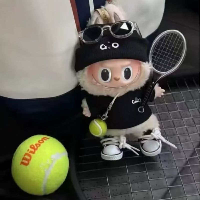 第一世代、第二世代、第三世代のラブブベビーウェア、ニットアロ、ラブブテニスグラススポーツスーツ、座りパーティー