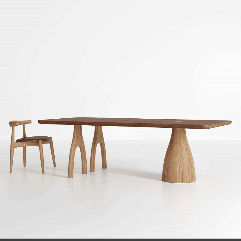 First Order Direct Discount Solid Wood Computer Desk Negotiation Table Calligraphy Writing Desk Personalized Home Desk Creative Designer Office