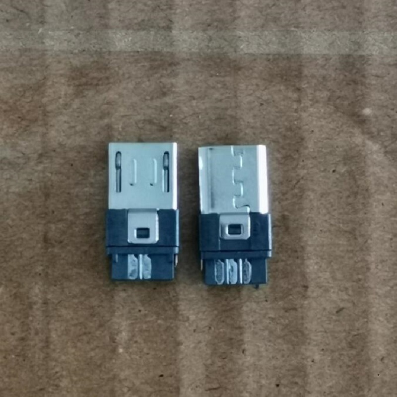 MICRO 5P外露6.8公头前五后五两面焊线