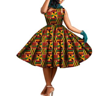 2022 cross-border Amazon AliExpress foreign trade Women's sleeveless dress knee-length banquet daily dress