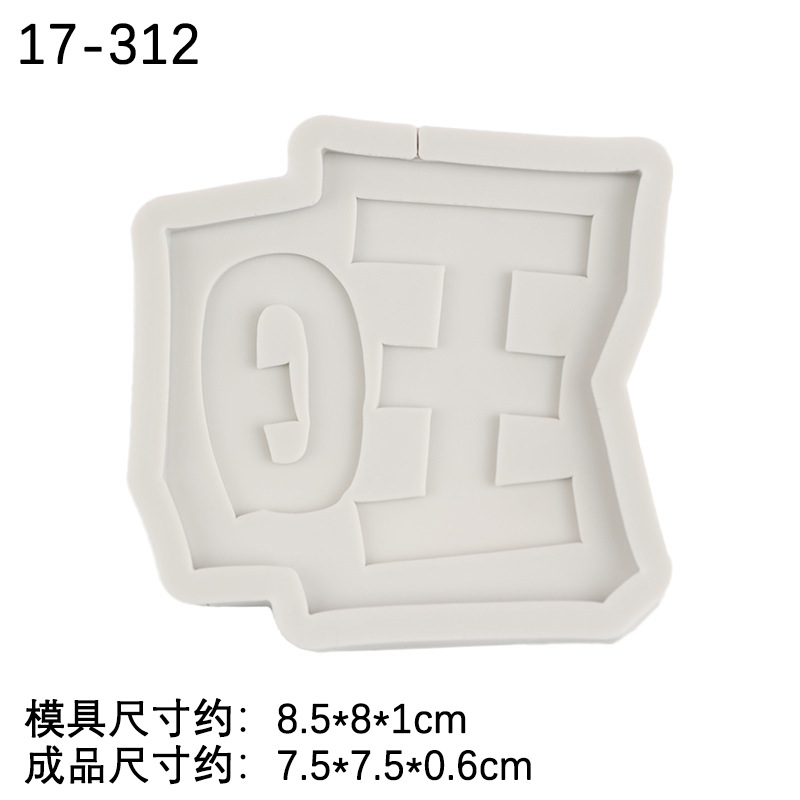 Fondant wangzi Fu bolsa de dinero molde de silicona para hornear chocolate decoración de Año Nuevo molde de silicona en stock