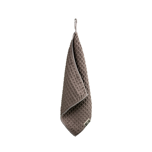 Wholesale waffle towel microfiber skin-friendly and lint-free waffle microfiber square towel household waffle