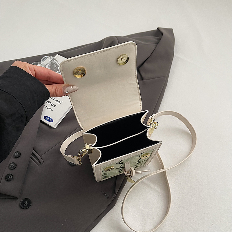 2025 New Fashion Women's Phone Casual Versatile Trendy Single Shoulder Crossbody Water-Resistant PU Leather Bag_voghion.com