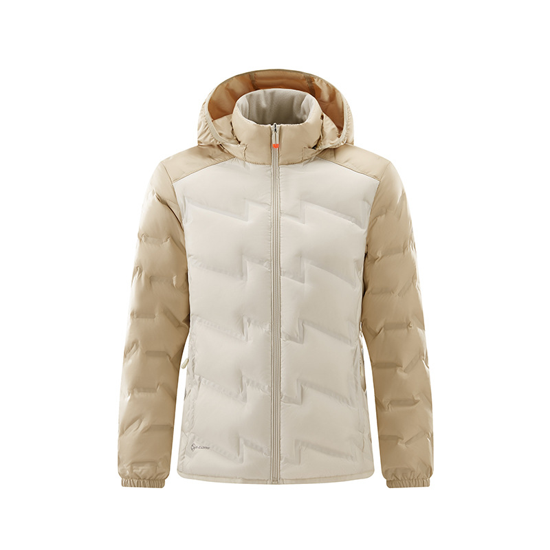 Chaqueta corta de diamante ligera y delgada, chaqueta deportiva con capuz para hombres y mujeres, chaqueta delgada para mujeres, fábrica al por mayor