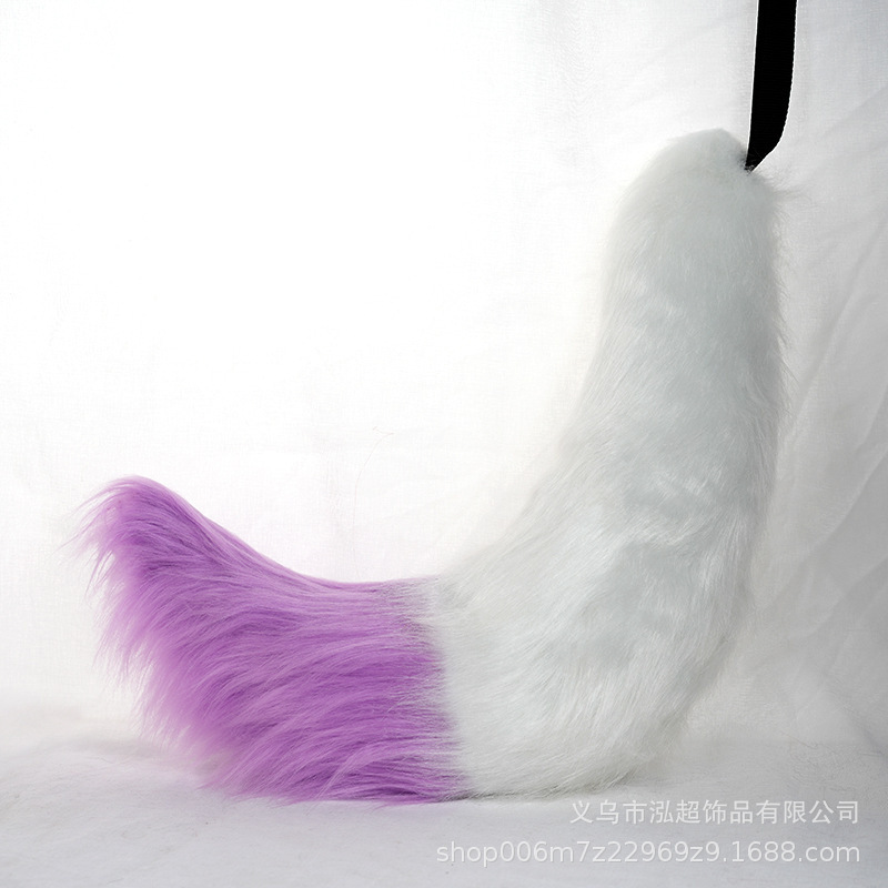 大きいサイズの手は獣の耳の獣の尾のぬいぐるみのコスプレのアクセサリの道具のキツネの尾の狼の尾のアクセサリを作ります。|undefined