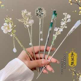 新中式发簪福袋义乌小饰品批发新年庙会摆摊古风簪子