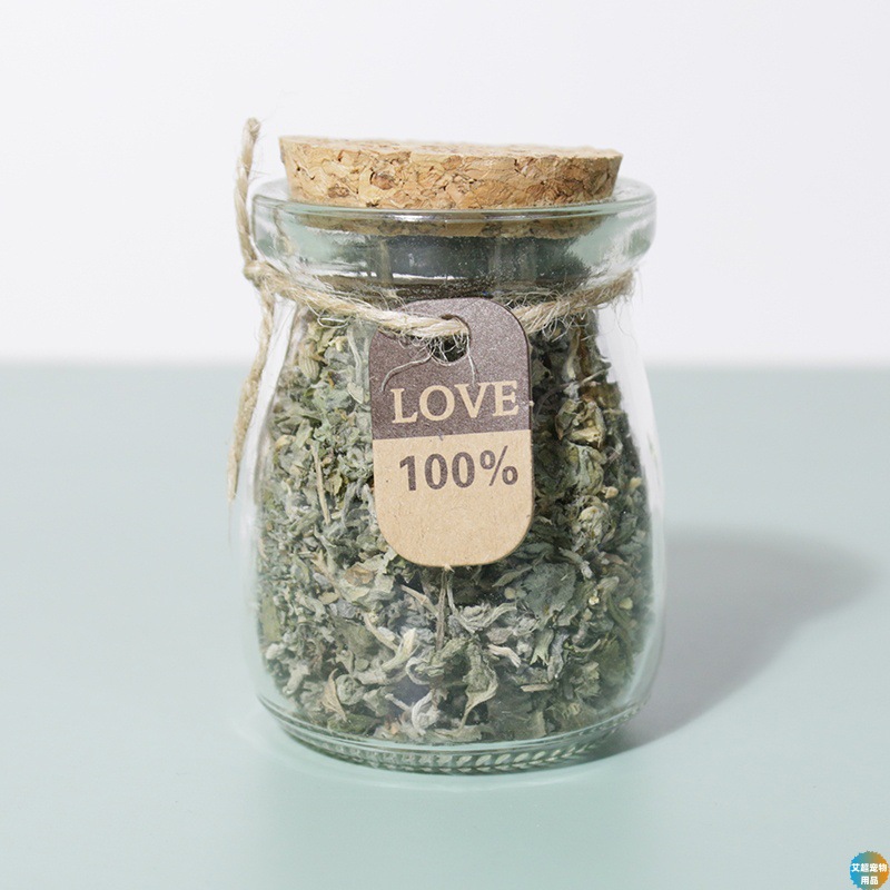Polvo de menta para gatos, polvo de hierba para gatos, bocadillos para gatos, eliminación de pelo, juguetes para gatos, auto-hipo oral