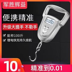 詐欺防止の利器の手提げ秤の電子はかりのミニは台所の50kgの携帯の速達のフックを量って小さいバネのはかりを量ります。