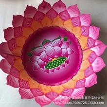 莲花盆荷花盆莲花座雄县独特用品批发