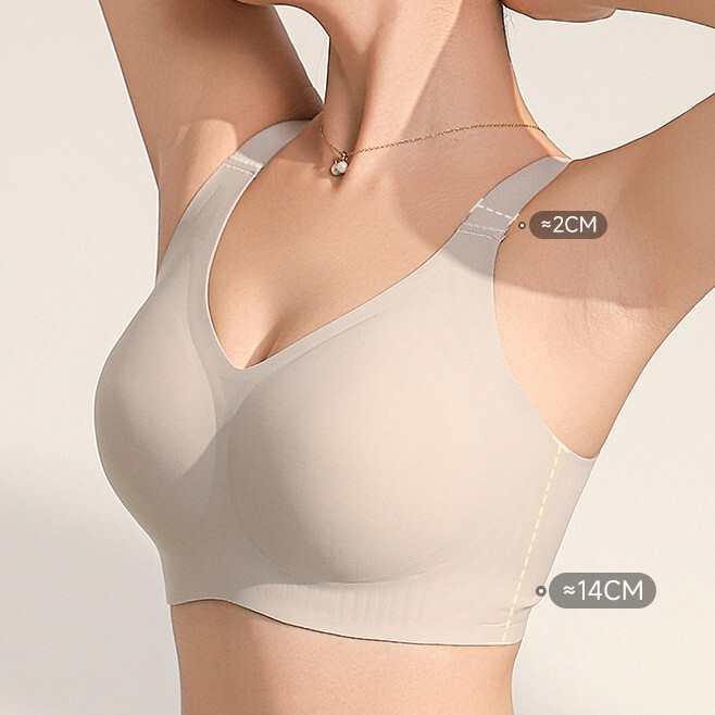 女性用の大きな胸を小さくする下着、フルカップ、薄い、副胸縮小、たるみ防止、リフティング、シームレス、ノンワイヤー、大きいサイズのブラジャー|undefined