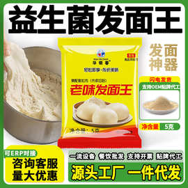 华银春高活性酵母粉家用发面旺5g袋装益生菌旺蒸馒头烤面包健康