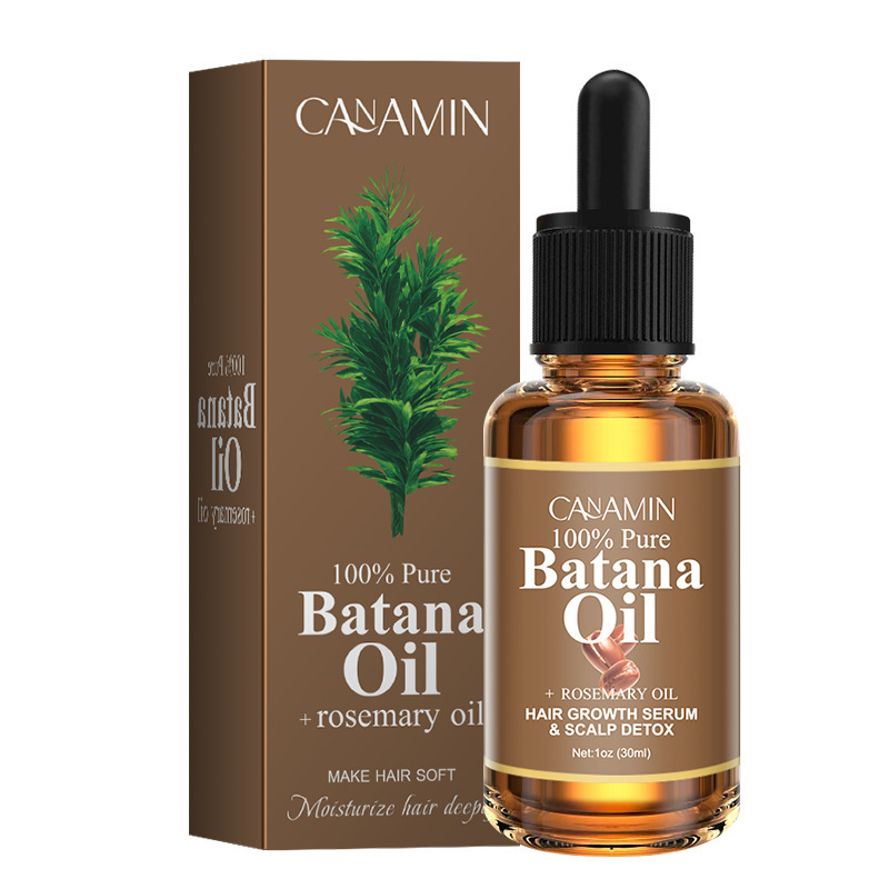 Cross-Border Hair Care Essential Oil 100% Pure Batana Oil Organic Batana Oil Improves Frizz and Strengthens Hair