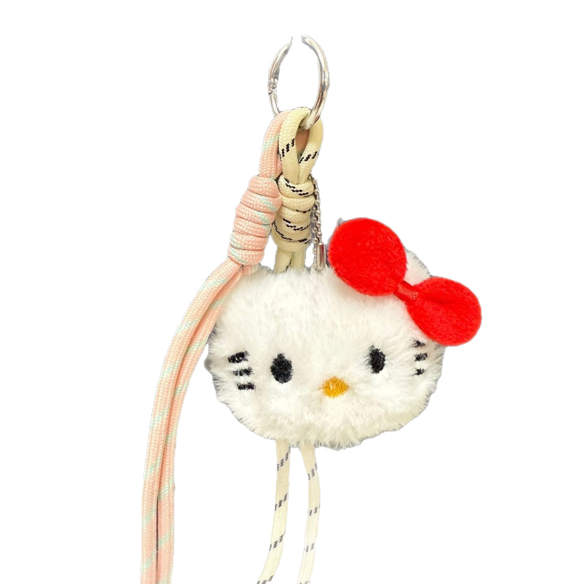 kt felino colgante de peluche pericardium chica pequeña muñeca creativa regalo colgante bolsas de llaver para chicas