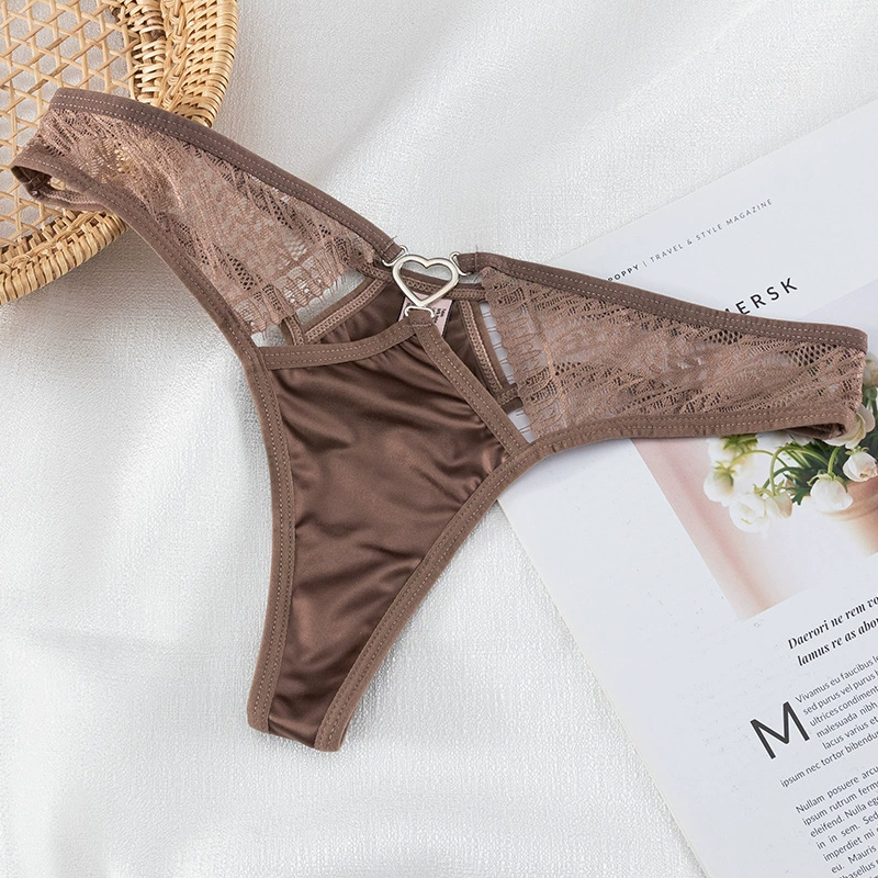 VOEONIN/ Женское sexy кружевное нижнее белье — деликатная краевая кружевная отделка, нежные декоративные трусики в разных цветах