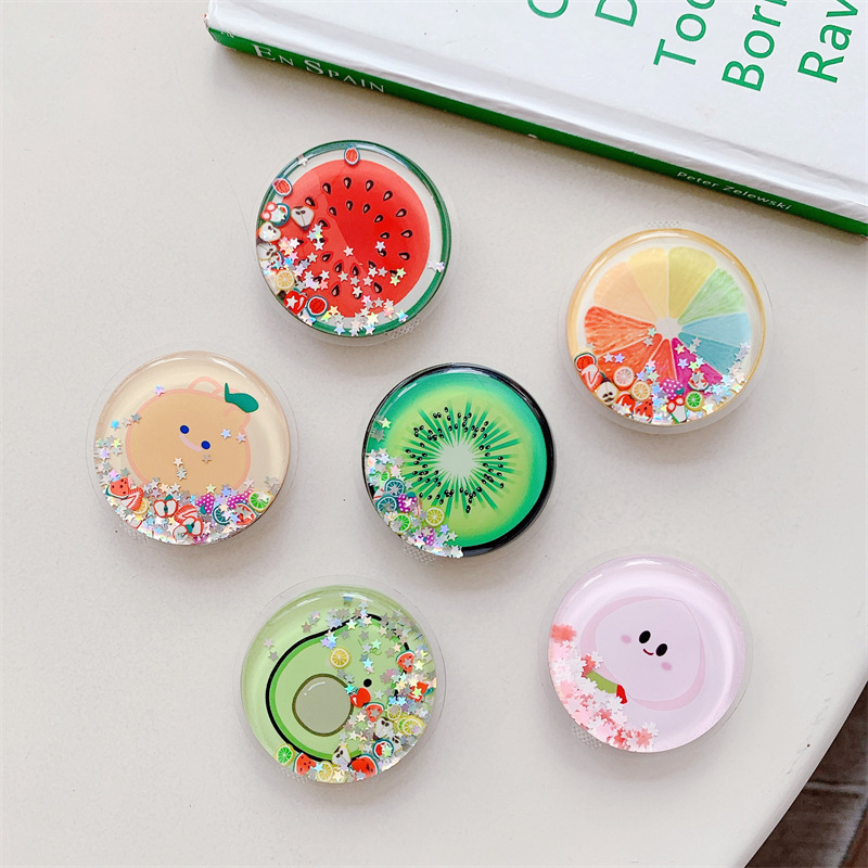 20g Weight Mobile Phone Universal Applicable Brands Airbag Bracket Classification tpu, Quicksand Material Rabbit, Cartoon, Bear Pattern Cartoon Style, Cute Style Rabbit Cartoon Bear Tpu Quicksand Cartoon Style Cute Mobile Phone Universal Airbag Bracket 3