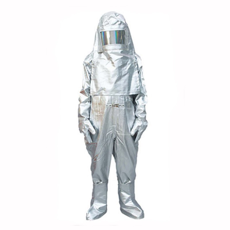 劳卫士 LWS-007-A连体隔热服防高温铝箔防铁水溅射防辐射热1000度