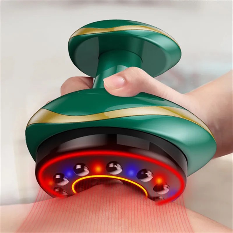 Cross-Border Electric Gua Sha Device, Meridian Brush, Whole Body Hot Compress, Cupping, Abdominal Massage, Back Massage, Gua Sha Beauty Instrument