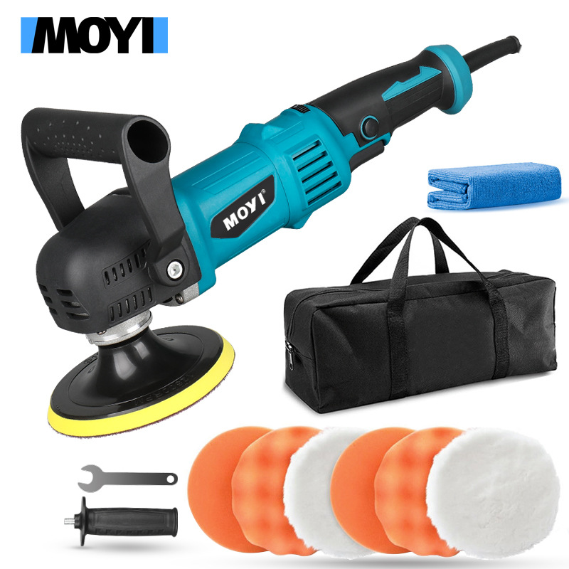 抛光机 打蜡封釉机汽车美容清洗抛光电动便携家用抛光 汽车打蜡机