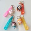 Cartoon cute keychain, silica gel small bag, pendant, minifigure, Birthday gift