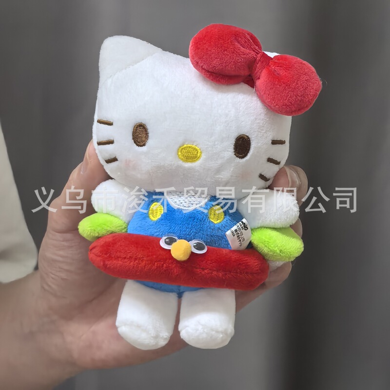 ハローキティバッグペンダントリトルシェフシリーズハローキティ人形ペンダントかわいい漫画人形キーホルダー|undefined